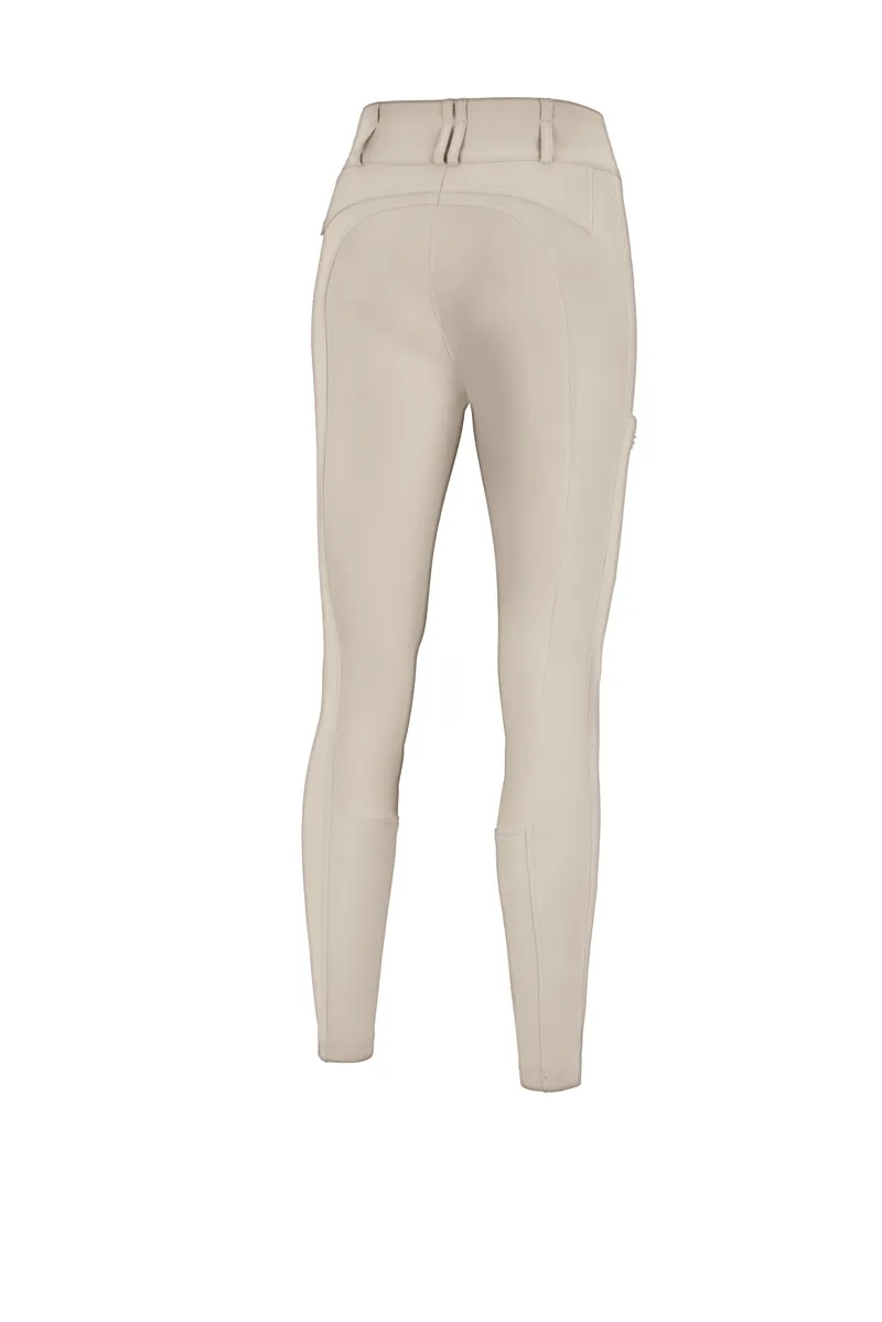 Pikeur NEW Candela Full Suede  Seat Ladies Breeches - Vanilla Cream-2