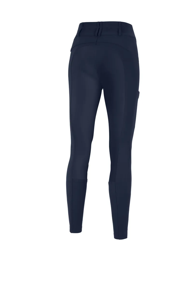 Pikeur NEW Candela Full Suede Seat Ladies Breeches - Night Blue-2