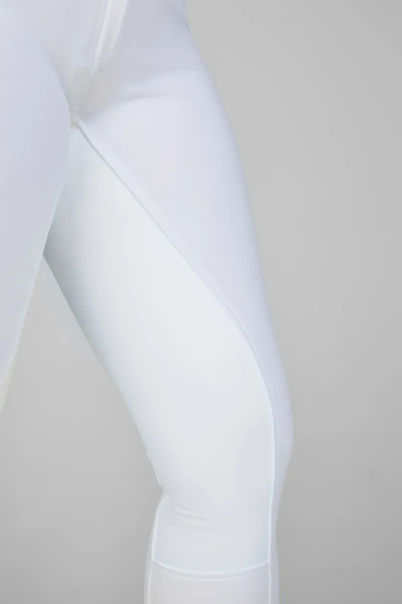 Pikeur NEW Candela Full Grip Ladies Breeches - White-6