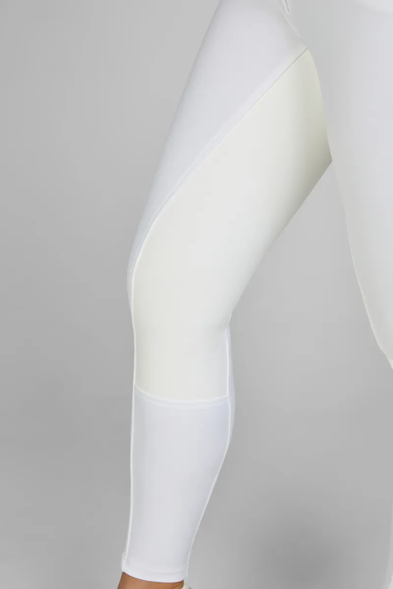 Pikeur NEW Candela Full Grip Ladies Breeches - White-4