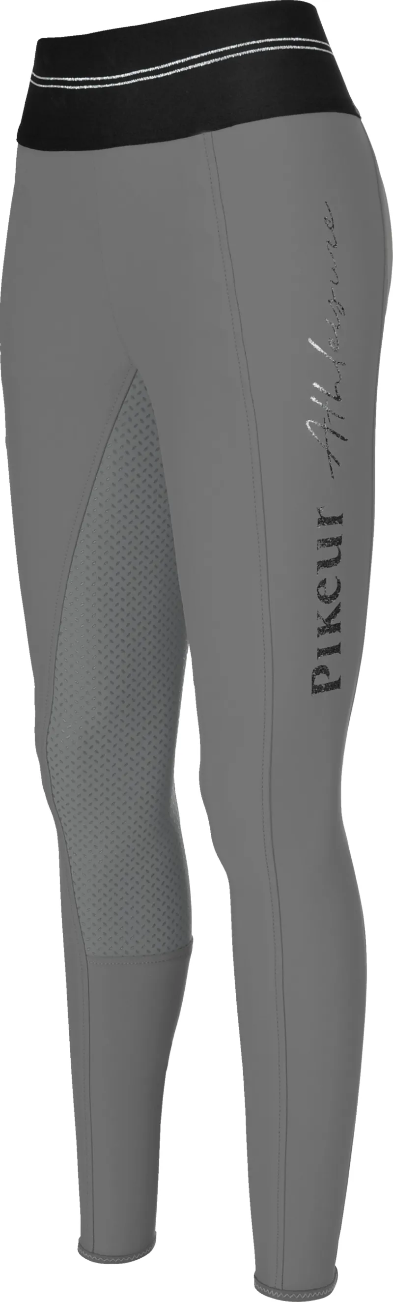 Pikeur Gia Womens Athleisure Grip Leggings Light Grey