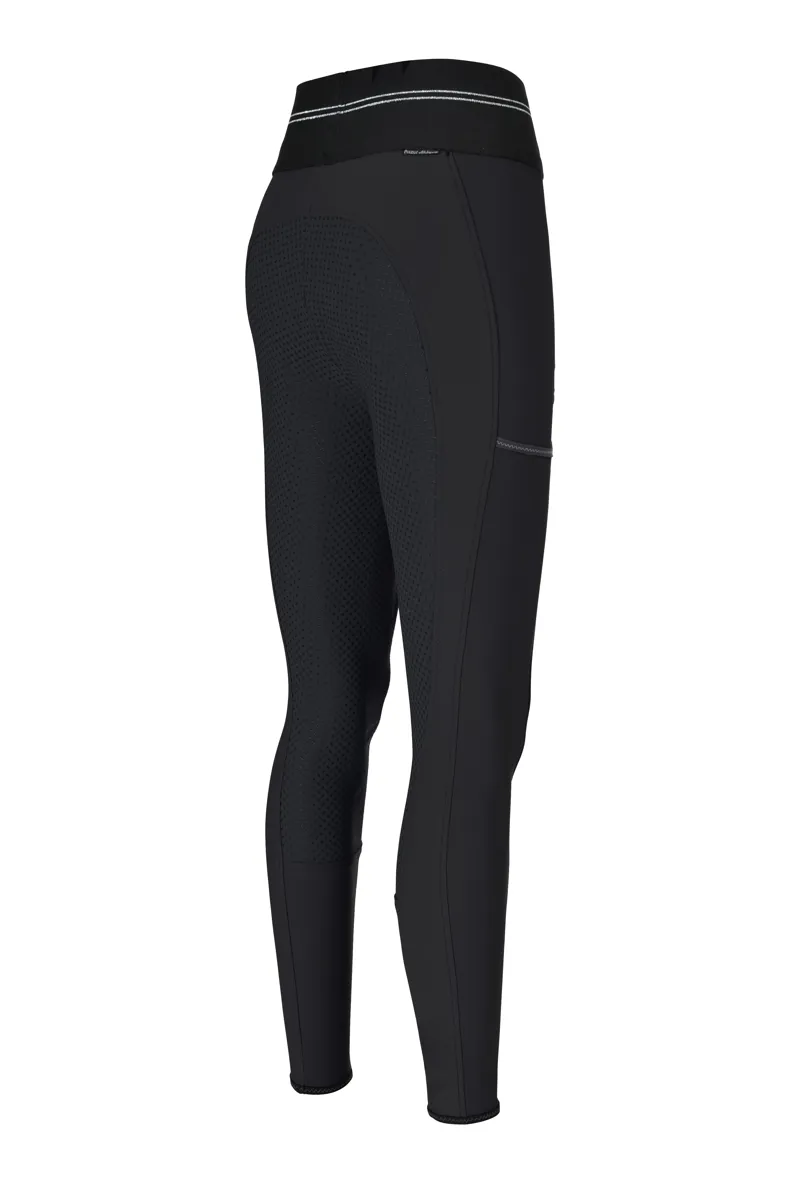 Pikeur Gia Womens Athleisure Grip Leggings Black-1
