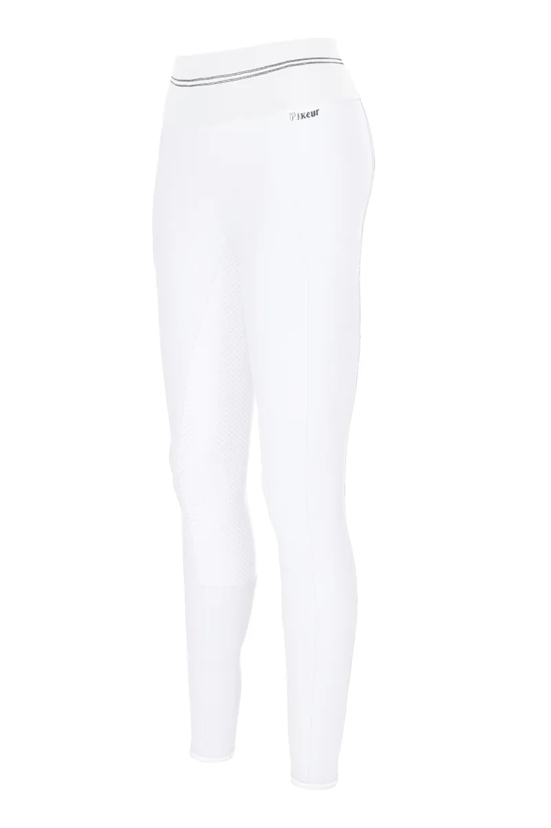 Pikeur Gia Womens Athleisure Grip Leggings White