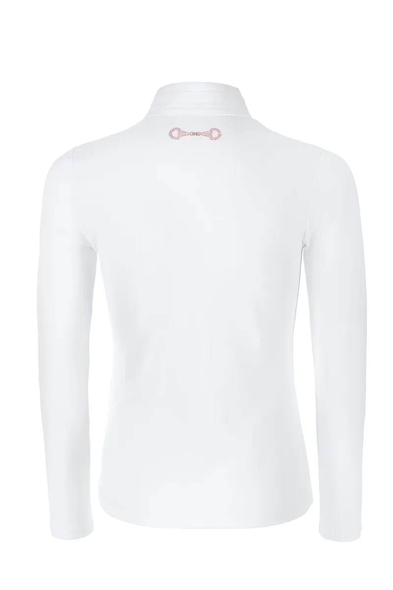 Pikeur Merida Childrens Competition Shirt White-1