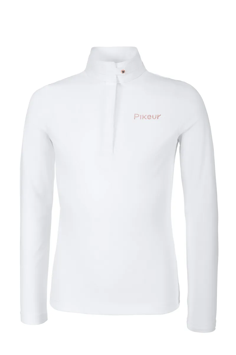 Pikeur Merida Childrens Competition Shirt White