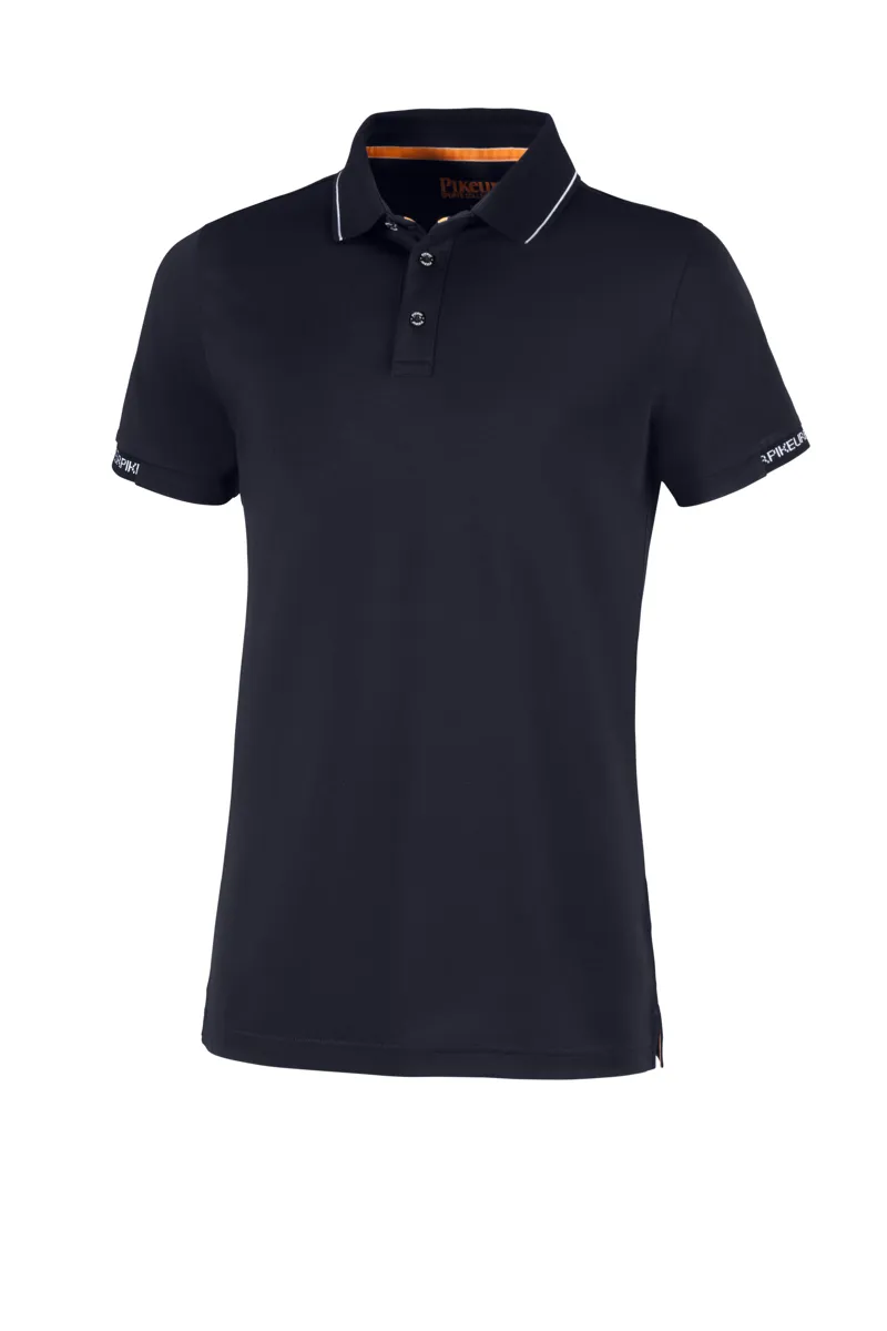 Pikeur Finno Mens Functional Polo Shirt Night Sky