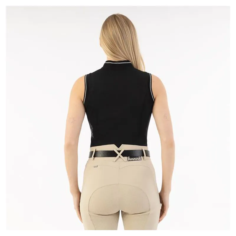 ANKY Sleeveless Polo Shirt ATC261202 Black-1