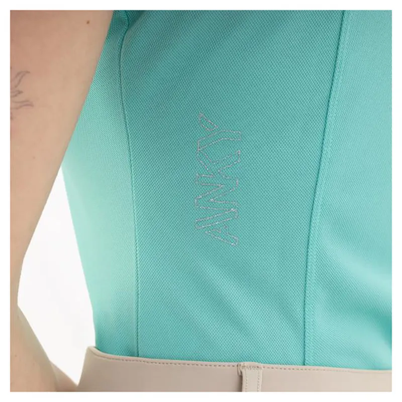 ANKY Sleeveless Polo Shirt ATC261202 Pool Blue-3