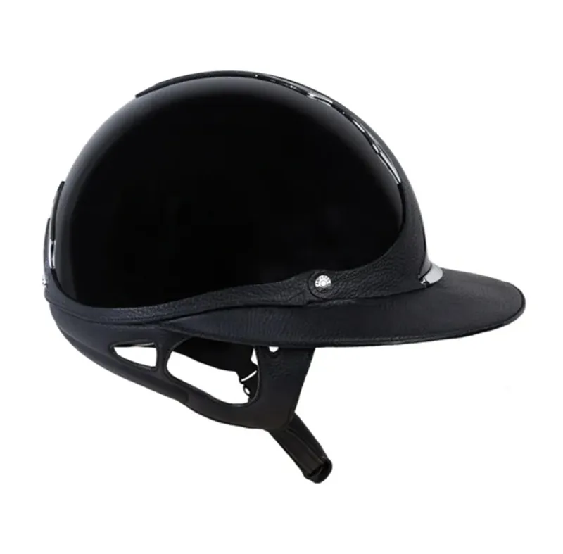 Antares Premium Glossy Eclipse Helmet Black-2
