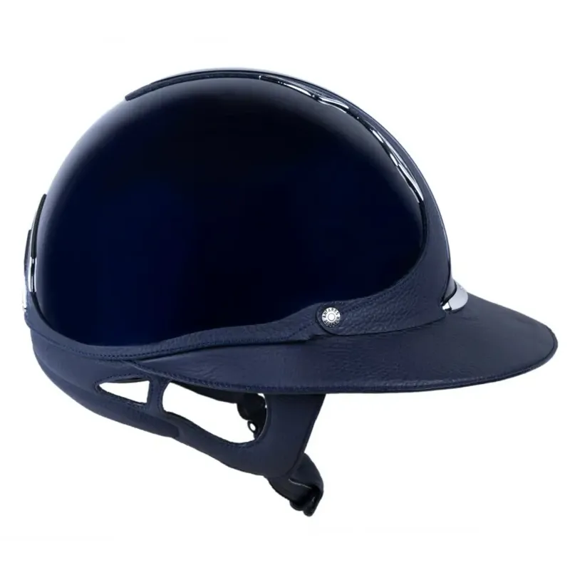 Antares Premium Glossy Eclipse Helmet Blue Swarovski-1