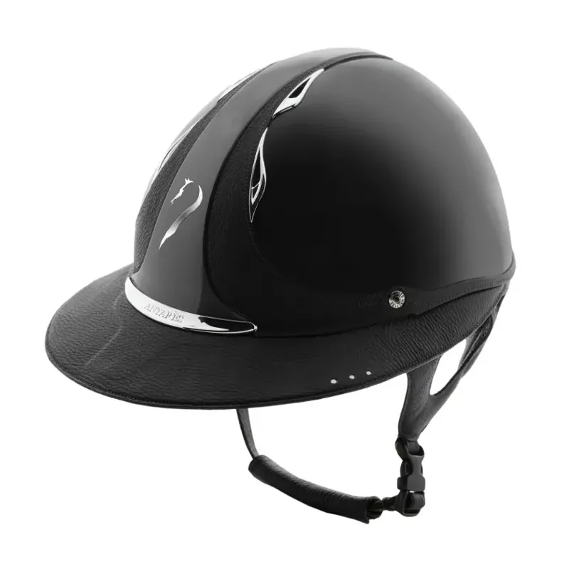 Antares Premium Glossy Eclipse Helmet Anthracite Swarovski