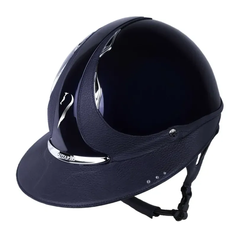 Antares Premium Glossy Eclipse Helmet Blue Swarovski