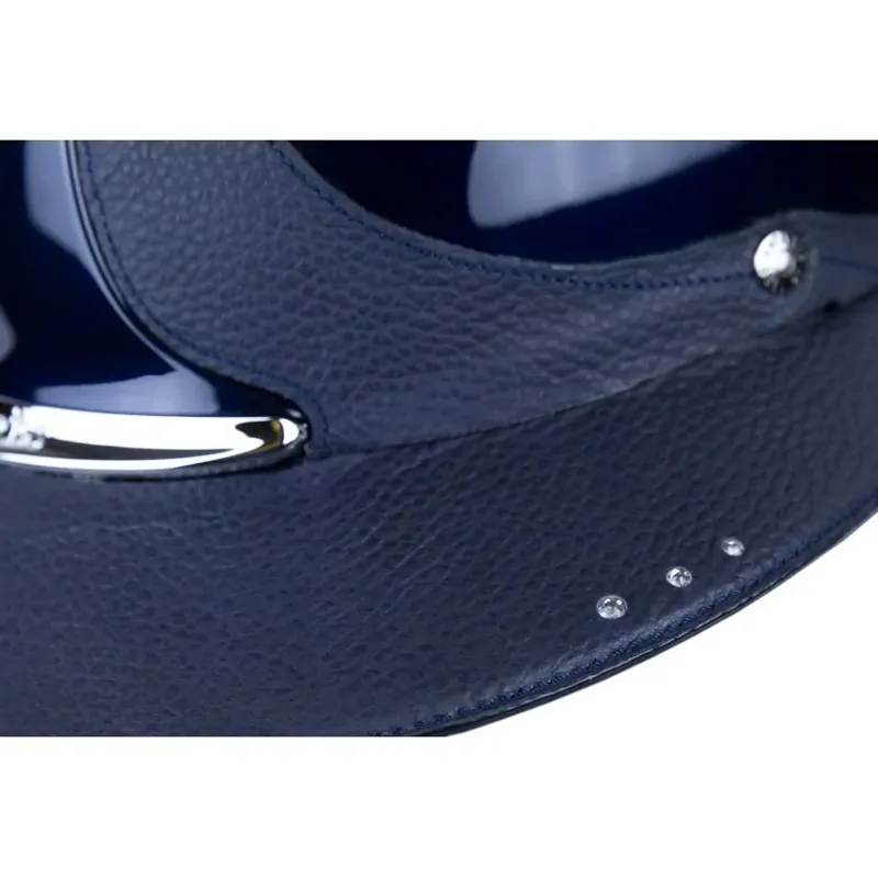 Antares Premium Glossy Eclipse Helmet Blue Swarovski-4