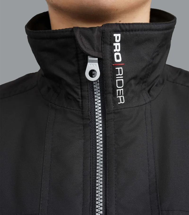 Pro Rider Unisex Waterproof Riding Jacket Black-9