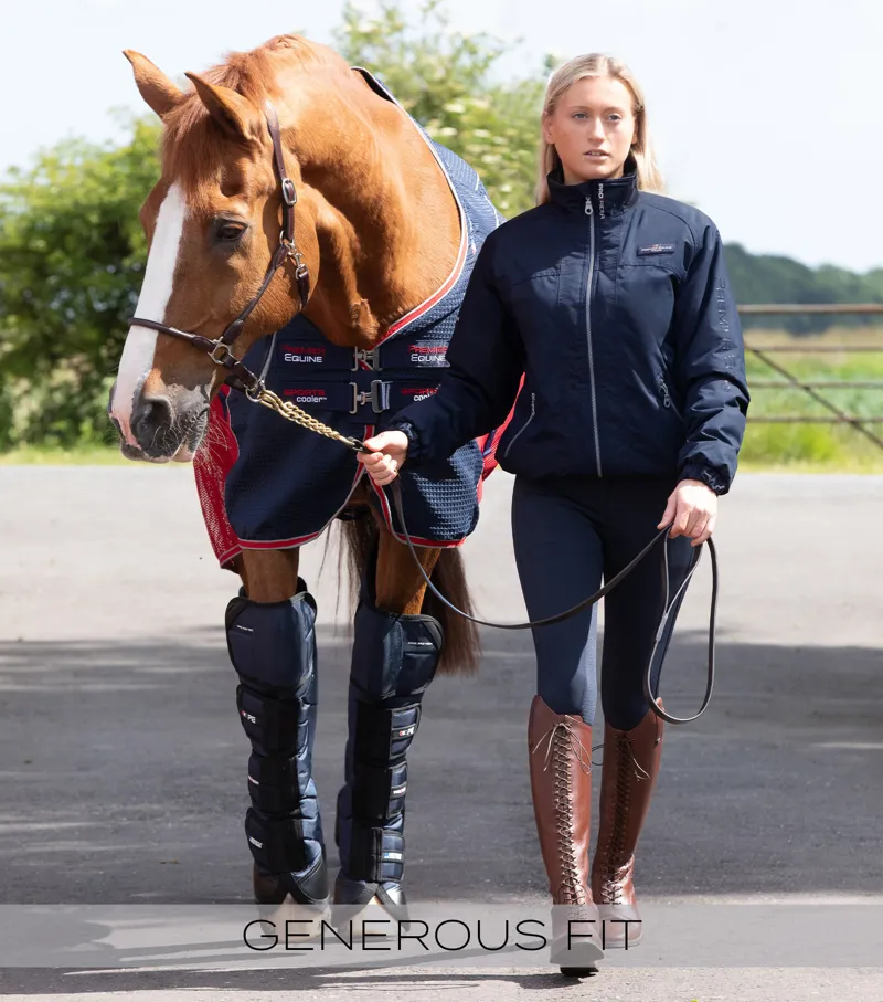 Pro Rider Unisex Waterproof Riding Jacket Navy-9