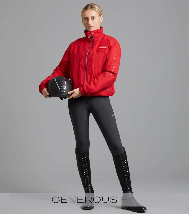 Pro Rider Unisex Waterproof Riding Jacket Red-9