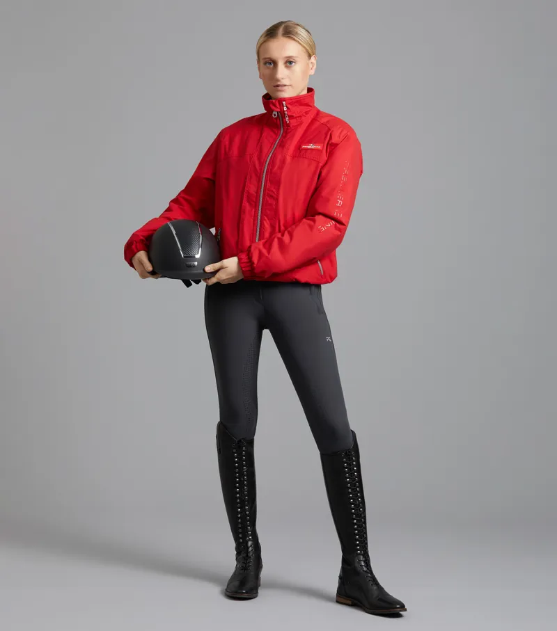 Pro Rider Unisex Waterproof Riding Jacket Red-12