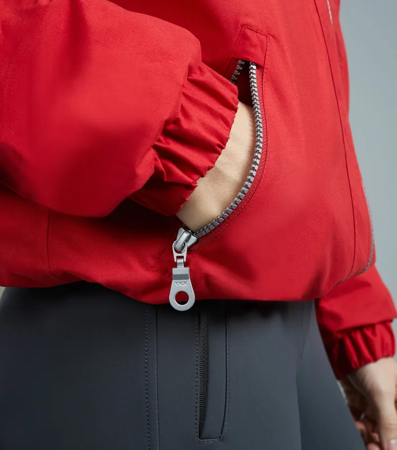 Pro Rider Unisex Waterproof Riding Jacket Red-7