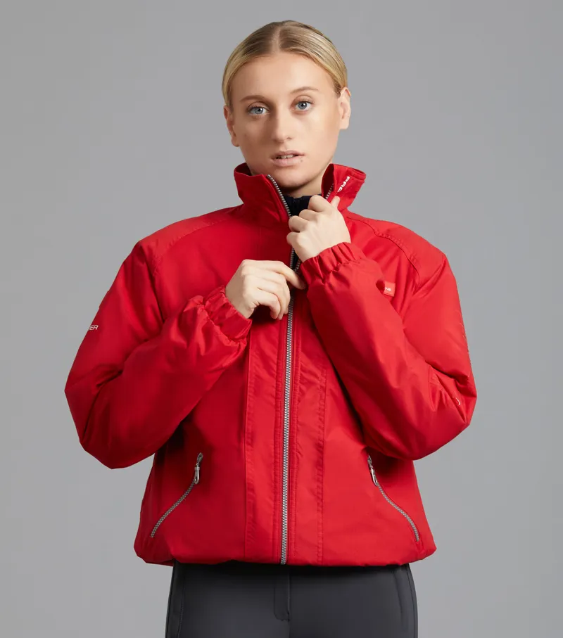 Pro Rider Unisex Waterproof Riding Jacket Red