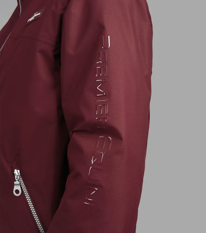 Pro Rider Unisex Waterproof Riding Jacket Wine-8