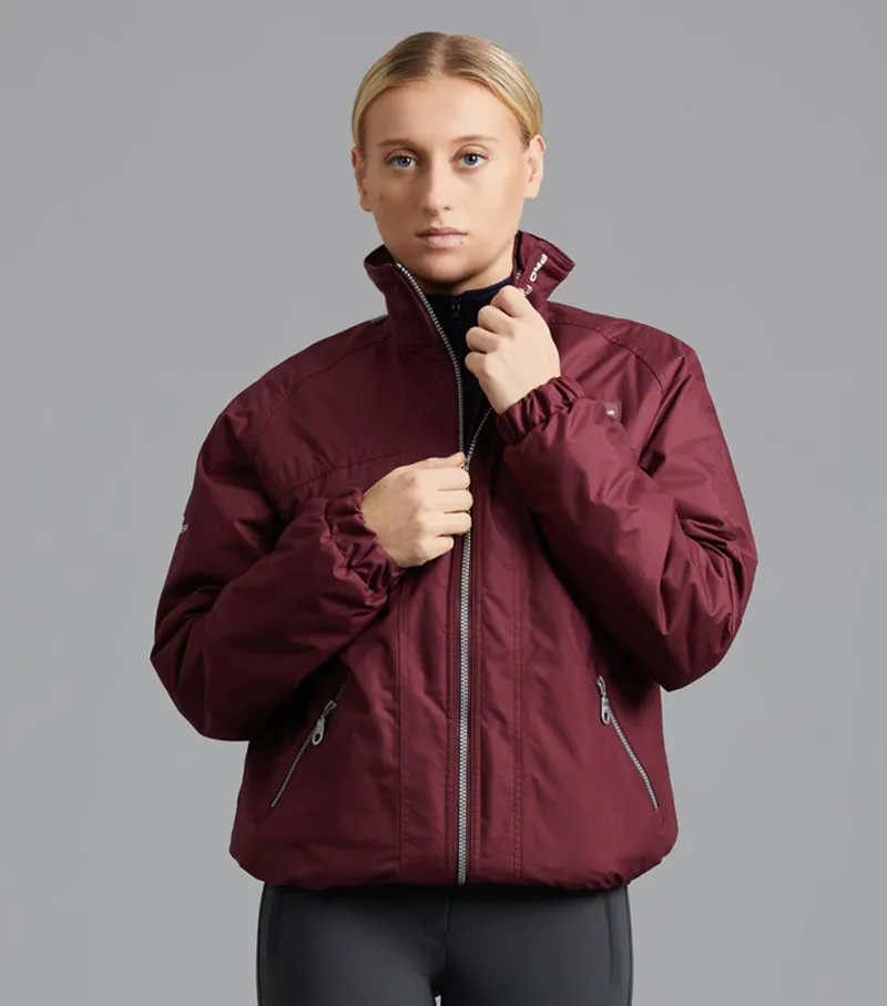 Pro Rider Unisex Waterproof Riding Jacket Wine