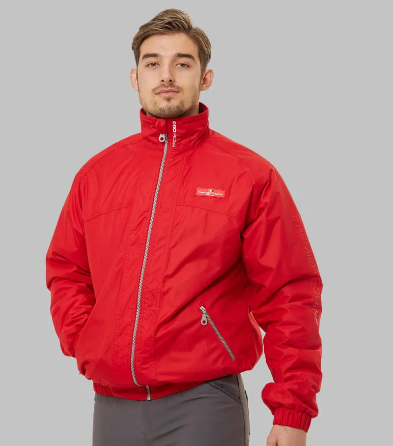 Pro Rider Unisex Waterproof Riding Jacket Red-8