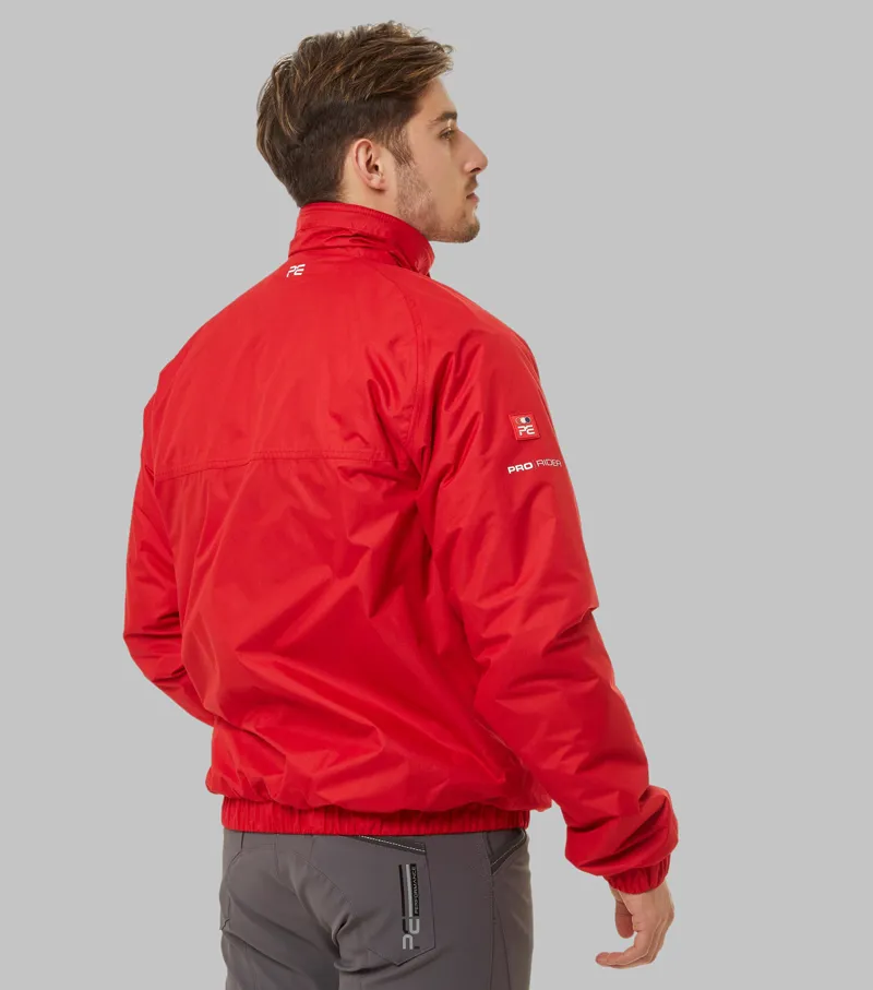 Pro Rider Unisex Waterproof Riding Jacket Red-3