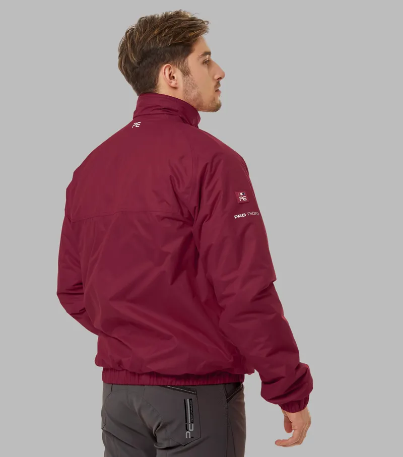 Pro Rider Unisex Waterproof Riding Jacket Wine-5