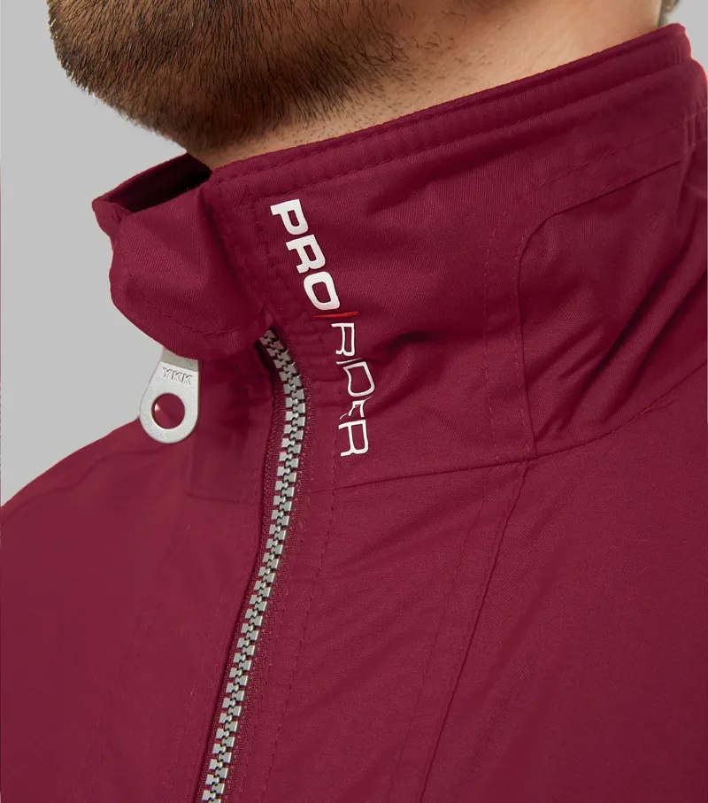 Pro Rider Unisex Waterproof Riding Jacket Wine-6