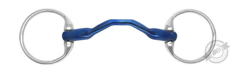 Bombers Bits Eggbutt Titanium Happy Tongue