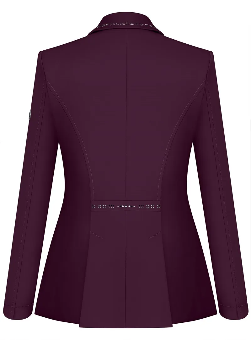 Fair Play Reiko Short Tail Competition Jacket - Royal Berry-1