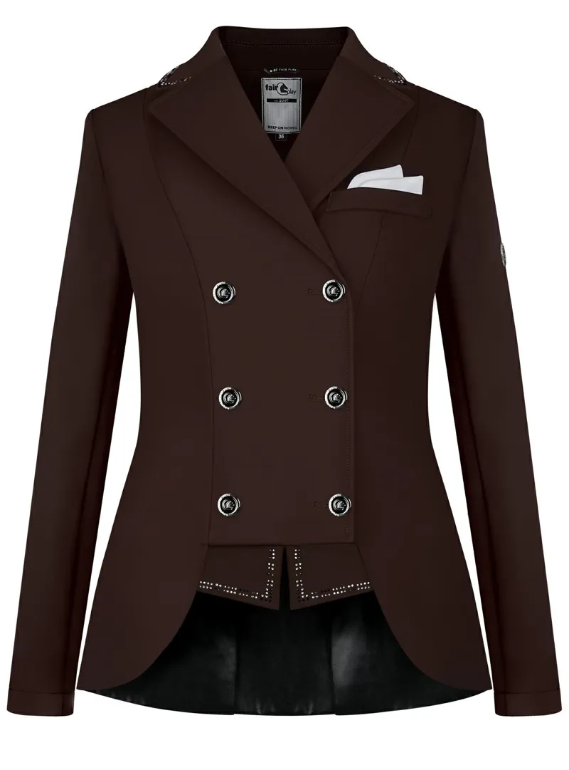 Fair play Reiko Short Tail Competition Jacket - Brown