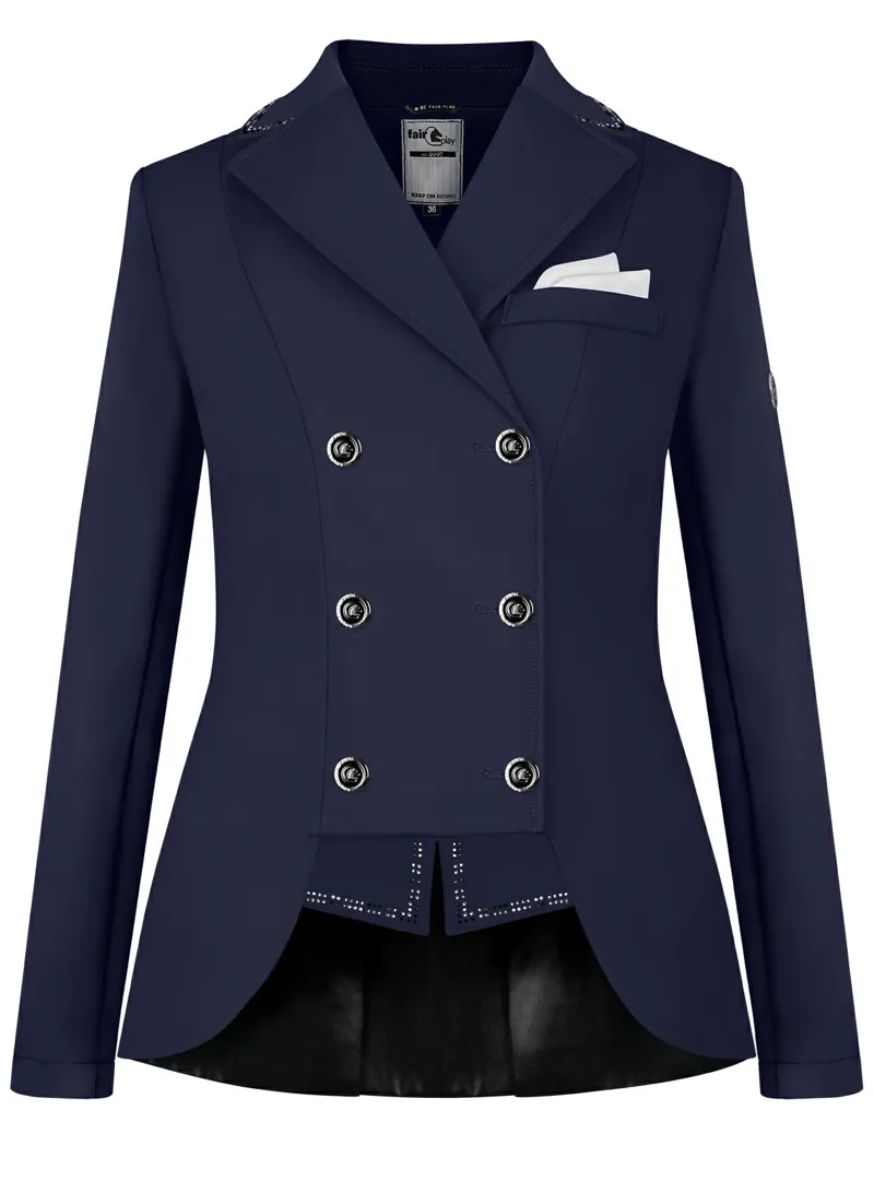 Fair play Reiko Short Tail Competition Jacket - Navy
