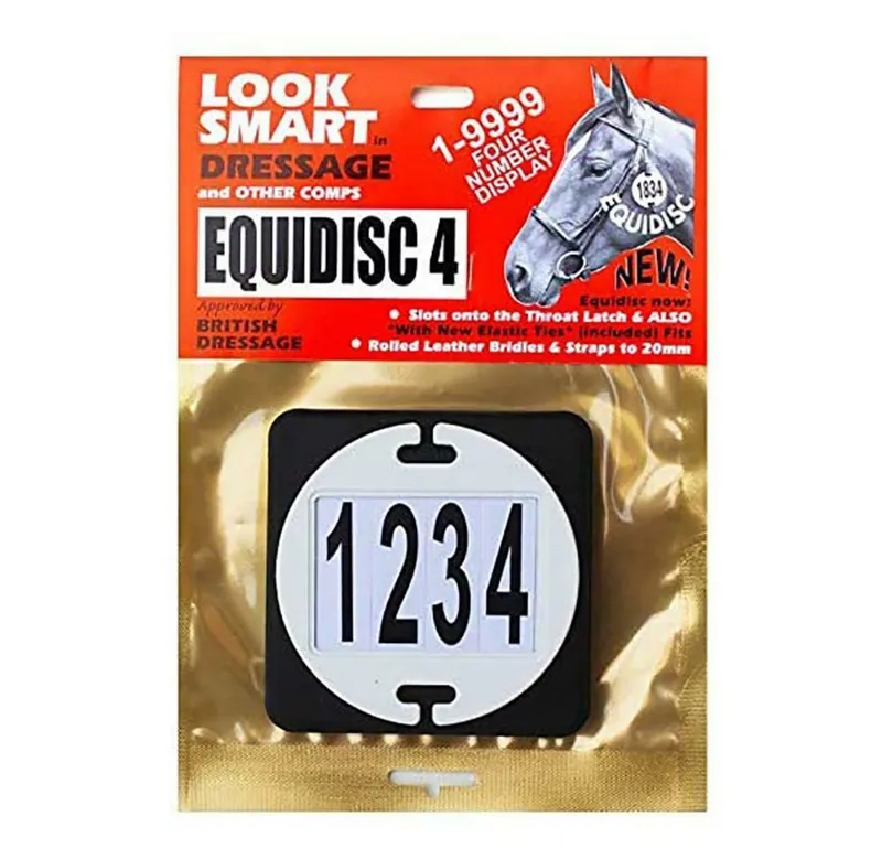 Equidisc X 4 numbers