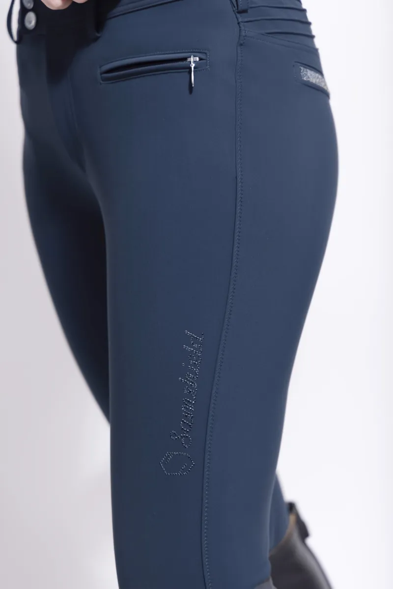 Samshield Diane Full Grip Winter Breeches Navy-3