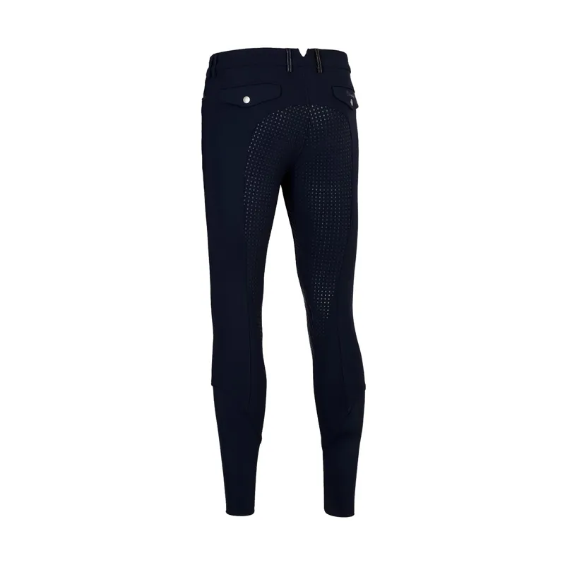 Samshield Edouard Mens Full Grip Breeches Navy-1
