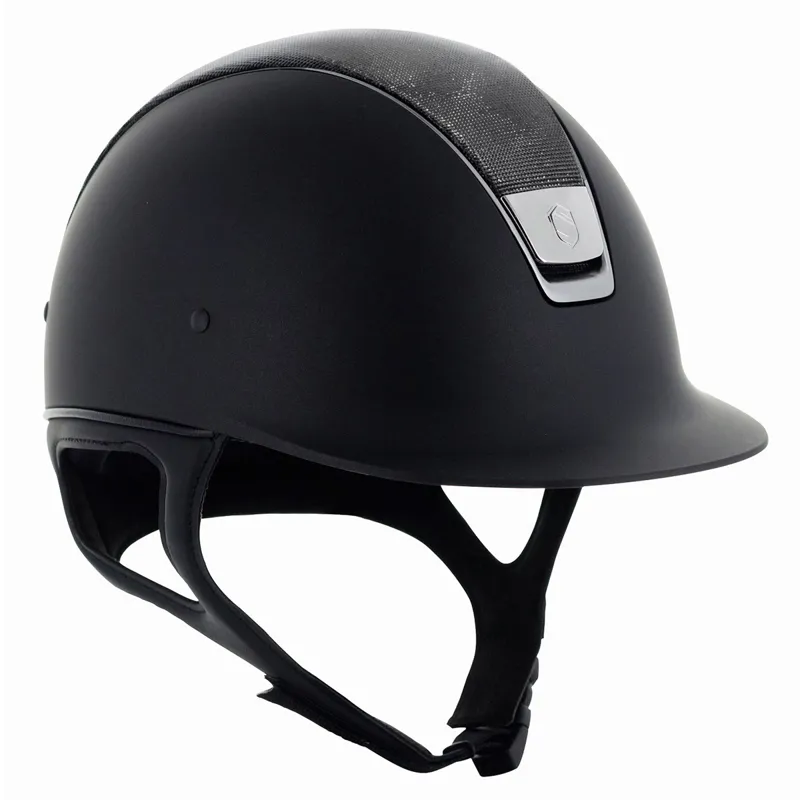 Samshield Shadowmatt Helmet Shimmer Top  Black