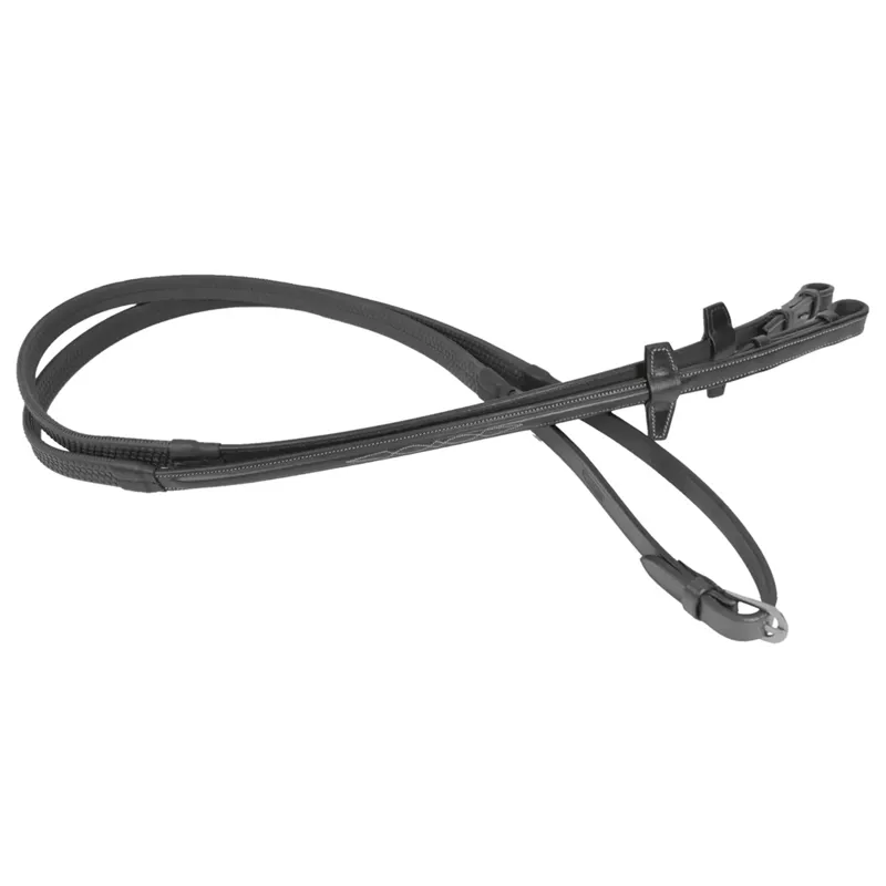 Antares Signature Rubber Reins Black