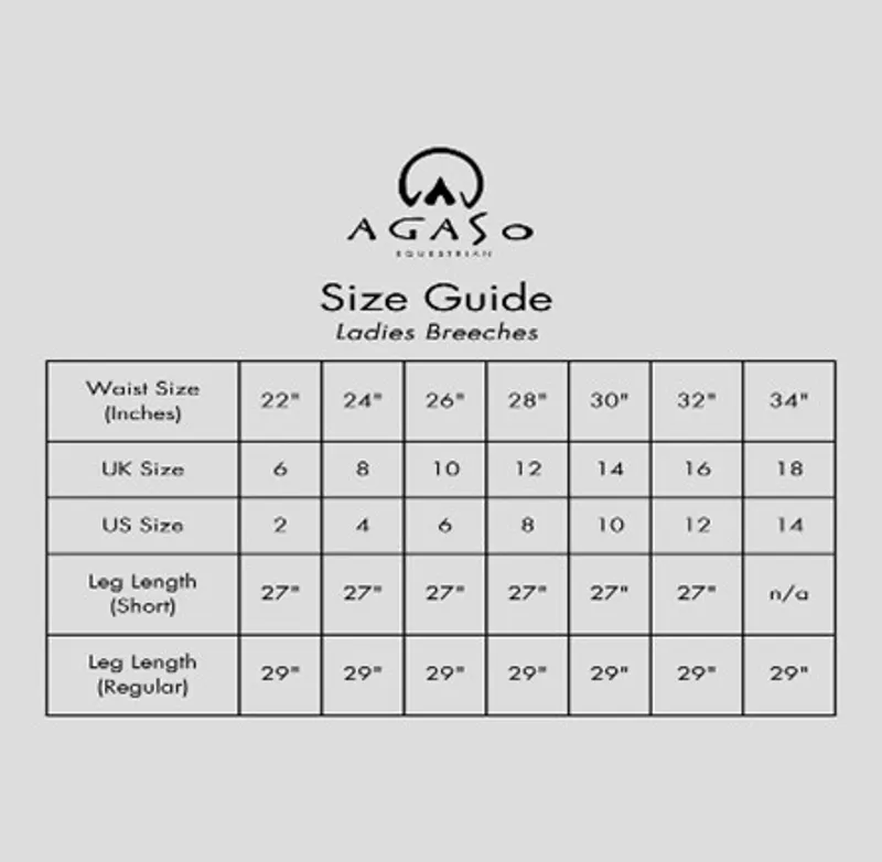 Agaso Full Grip Denim Breeches - Blue-7