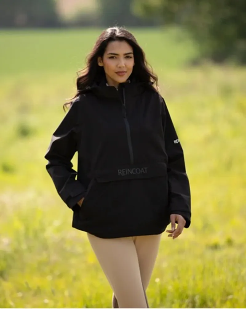 Reincoat Smock Lite Jacket- Black-1