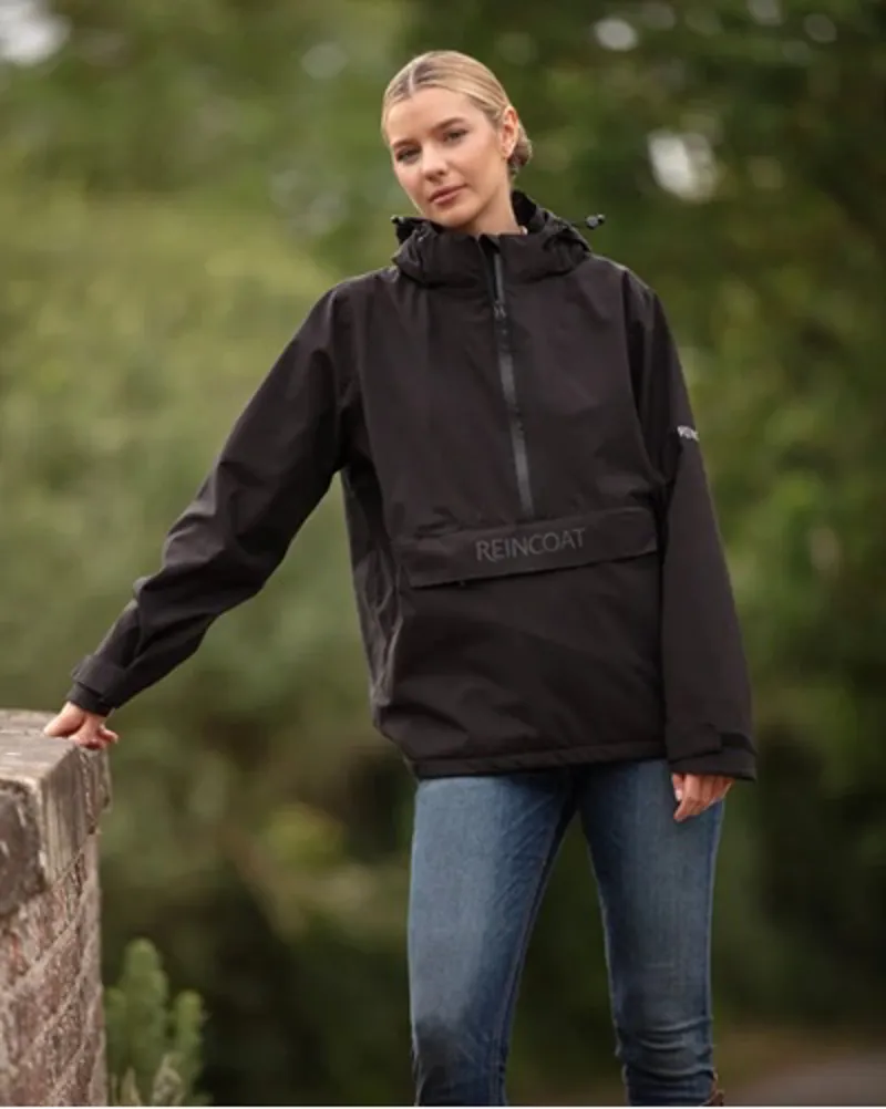 Reincoat Smock Lite Jacket- Black-3