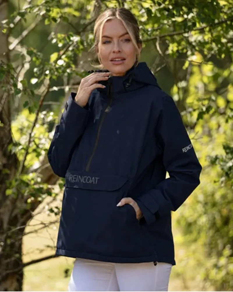 Reincoat Smock Lite Jacket - Navy-3