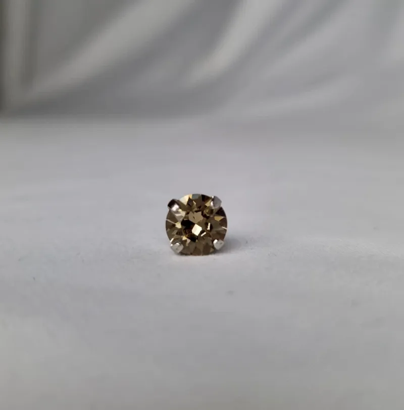 Otto Schumacher Tiffany Stock Pins - Smokey Quartz