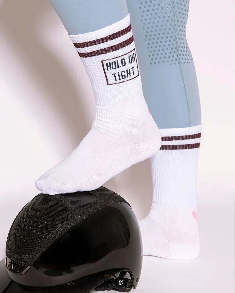 Redsware Life is a Ride Socks White-1