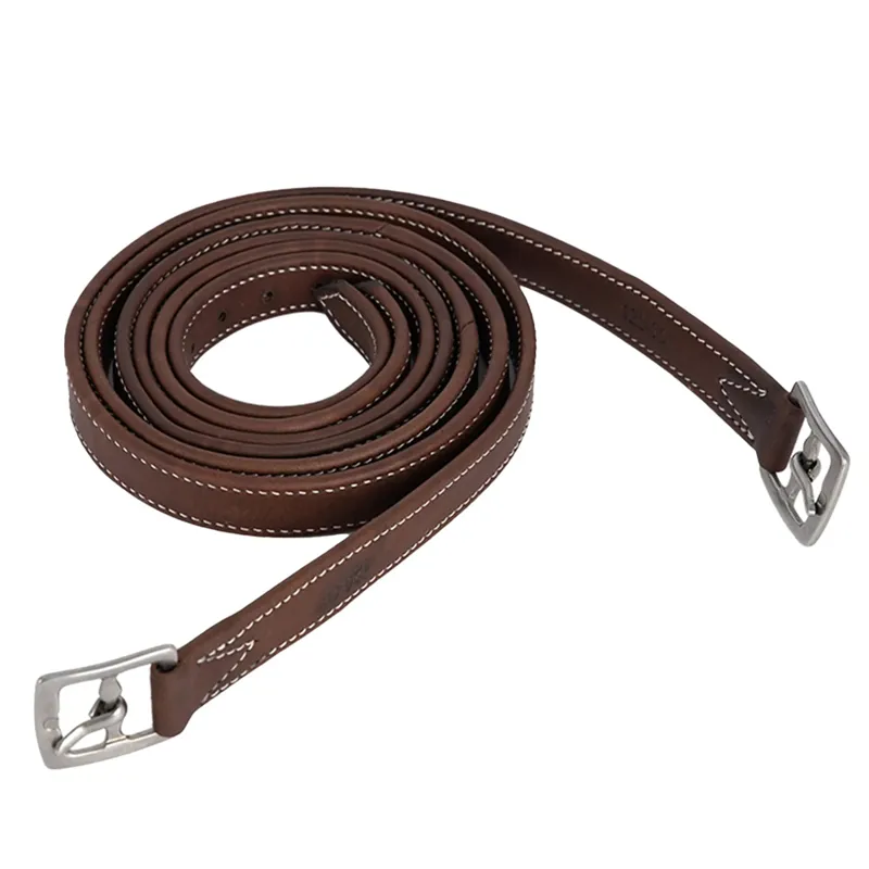 Antares Signature Stirrup Leathers - Brown