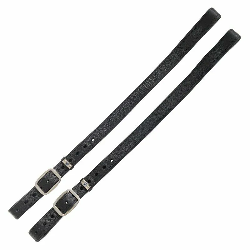 Stubben De Luxe Mono Stirrup Leathers Black