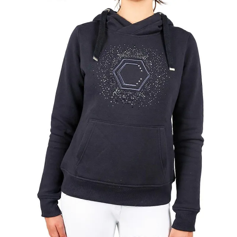 Coldstream Swanlaws Diamante Hoodie - Navy
