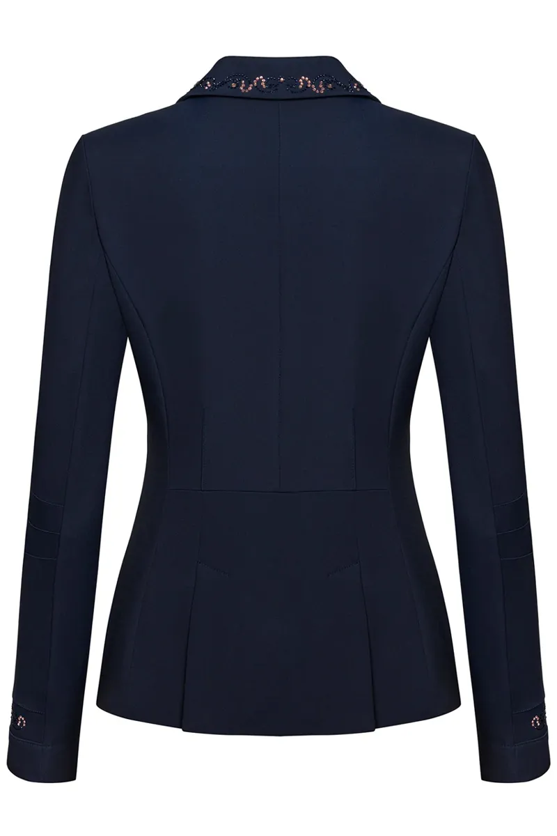 Fair Play Taylor Chic Competition Jacket Navy Rose Gold-1