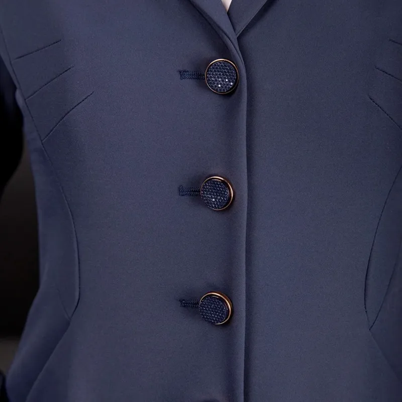 Fair Play Taylor Chic Competition Jacket Navy Rose Gold-4