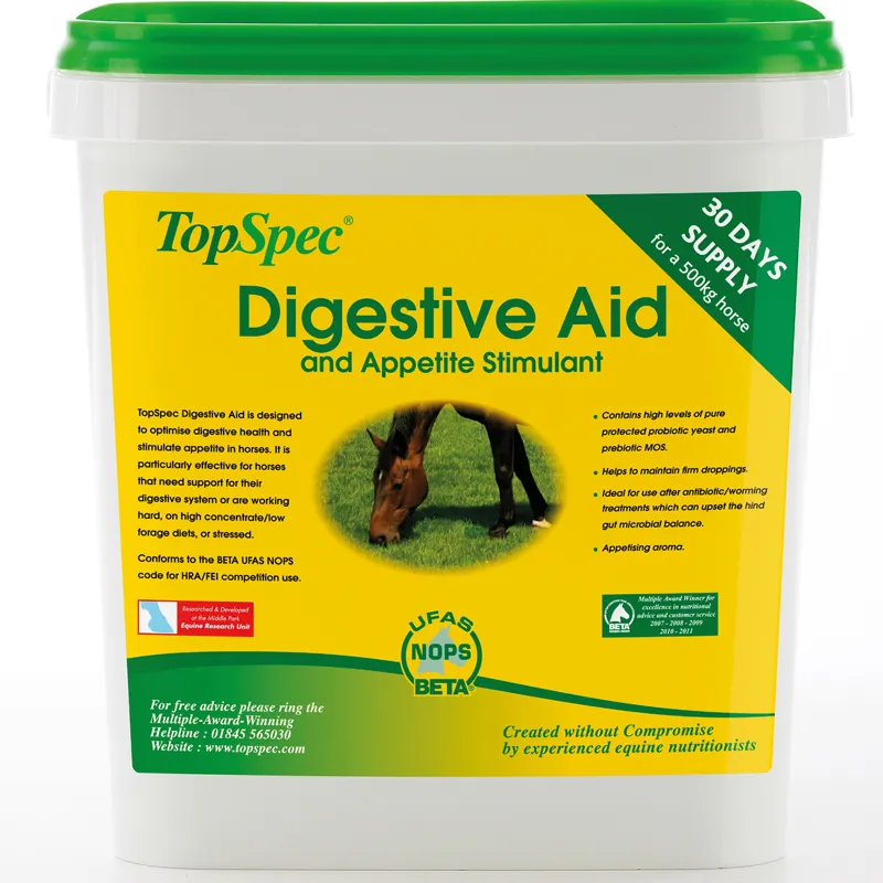 TopSpec 3kg Digestive Aid Supplement